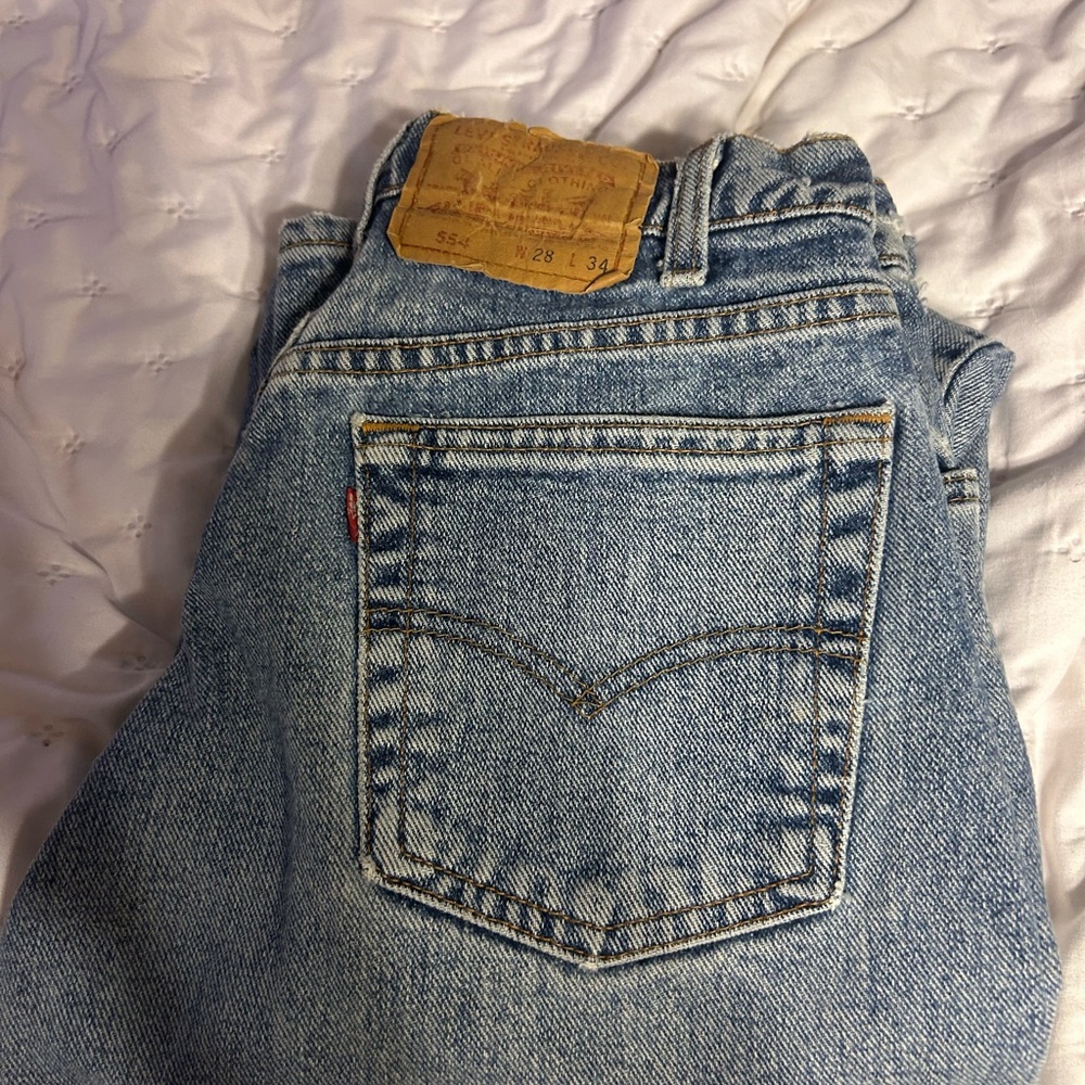 Levi's Light Blue Denim Jeans